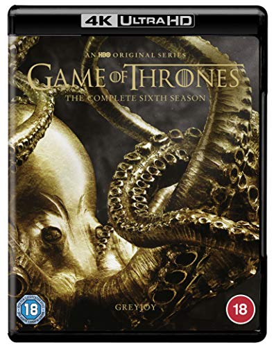 Game of Thrones: Season 6 [4K Ultra HD] [2016] [Blu-ray] [Region Free]