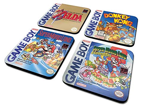 Gameboy Classic Collection Set of 4 Coasters