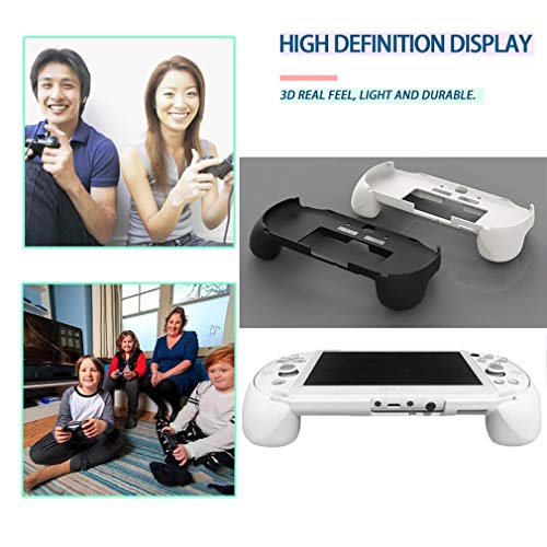 Gamepad Hand Grip Joystick funda protectora soporte juego controlador mango titular con L2 R2 gatillo para Sony PS Vita 2000 negro