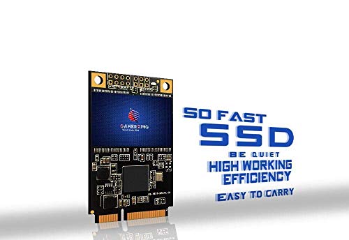 Gamerking Msata 256GB SSD Unidad de Estado sólido Interna Unidad de Disco Duro de Alto Rendimiento para computadora portátil de Escritorio SATA II 6Gb / s SSD (256G B, Msata)