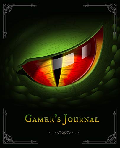 Gamer's Journal: RPG Role Playing Game Notebook - Dragon Eye (Gamers series) (Board & Online Game Journal)