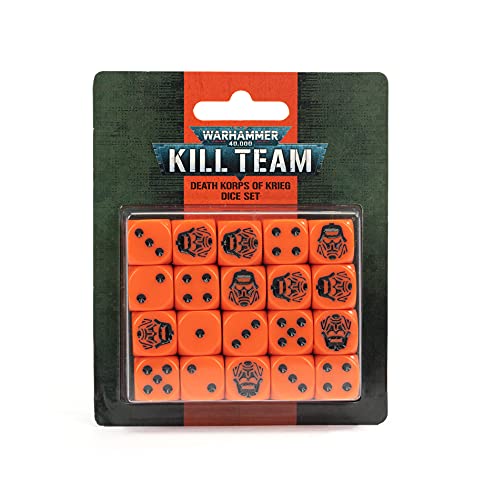 Games Workshop Warhammer 40k - Kill Team Death Korps de Krieg Dice Set