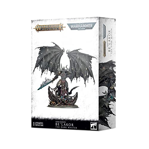 Games Workshop Warhammer AoS & 40k - Caos Daemons, Be'lakor, el Maestro Oscuro