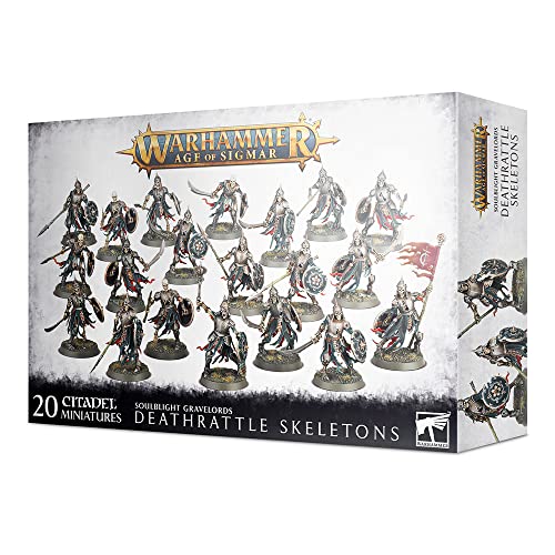 Games Workshop Warhammer AoS - Soulblight Gravelords Deathrattle Skeletons