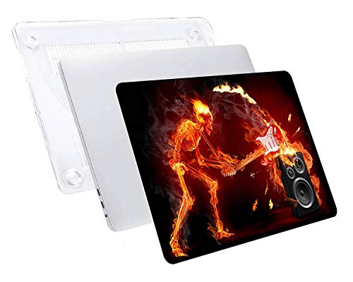 GangdaoCase Carcasa rígida de plástico ultra delgada para MacBook Pro de 15 pulgadas con Touch Bar/Touch ID A1707/A1990 (Diablo A 4)