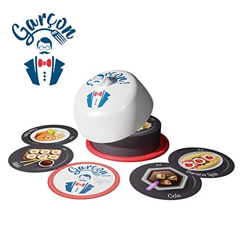 Garçon, Juego de Mesa. Memoriza la comanda ¡o pagarás la Cena!