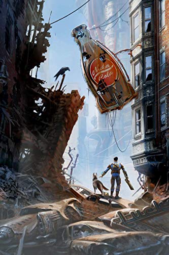 GB Eye Ltd, Fallout 4, Street Scene, Fotografia Enmarcada, 40 x 30 cm