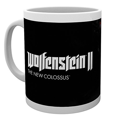 GB Eye LTD, Wolfenstein 2, Key Art, Taza de cerámica