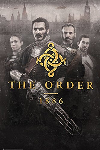 GB eye The Order 1886 Key Art Poster, Papel