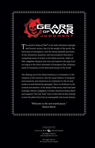 Gears of War® Judgment Hardcover Blank Journal (Large): Hardcover Large Blank Journal
