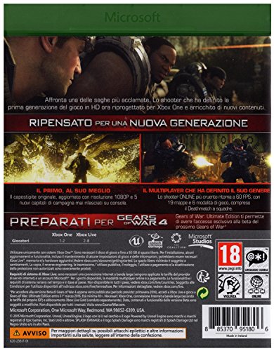 Gears Of War Ultimate Edition [Importación Italiana]