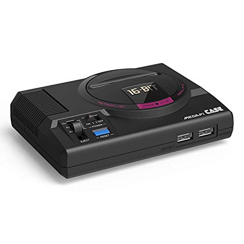 GeeekPi Retroflag MEGAPi Case con Ventilador de enfriamiento y disipadores de Calor para Raspberry Pi 3 B + y Raspberry Pi 3/2 Modelo B