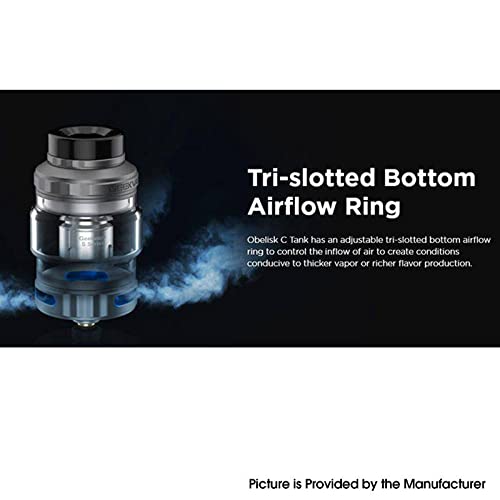 GEEKVAPE Obelisk C Tank | Vape 5.5mlAtomiseur Cerberus Sub Ohm Tank Fit S Series Coil Vaporizador de cigarrillos electrónicos
