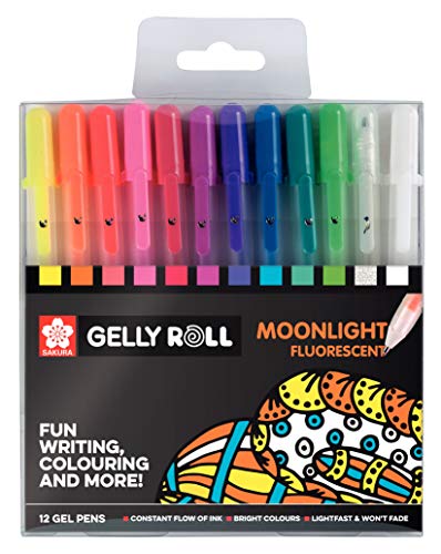 GELLY MOONLIGHT FLUOR. SET 12#