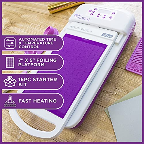 Gemini GEM-FOILP-M-GLO Máquina de impresión de lámina (versión Global), Blanco, varias tallas