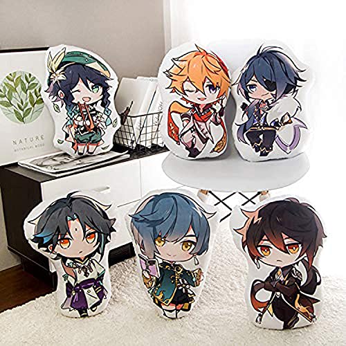 Gemnry Anime Game Impact Juguete De Peluche XXX, para Los FanáTicos del Anime MuñEco De Peluche De Peluche Regalos Accesorios para El Hogar DecoracióN