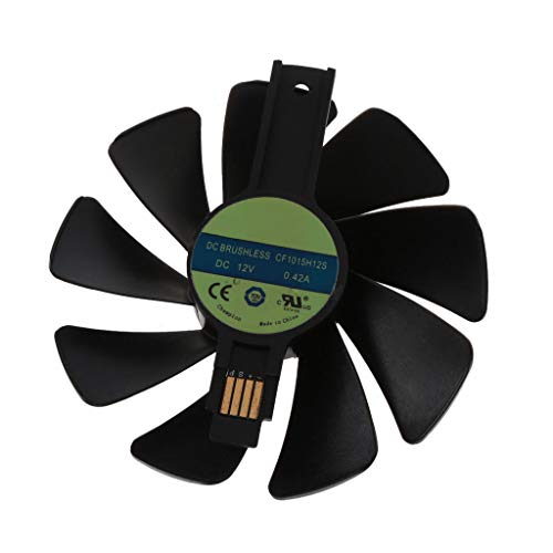geneic 2 unids CF1015H12S 12V 0.42A ventilador de repuesto para Sapphire NITRO RX 580 570 480 470 4G RX Vega64 8 GB tarjeta gráfica Fans