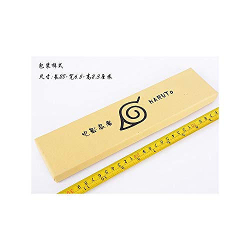 Genérico World Collection Kunai 26 cm tamaño Escala Real a la Serie Animada Anime Accesorio de Disfraz Ninja Konoha,complemento para Cosplay Fiel a la Serie Manga