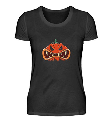 Generisch Halloween Party – Diseño terrorífico para juegos – Divertido y terrorífico hombre mujer niño – Camiseta para mujer Negro L