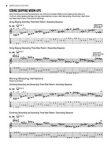 German Schauss Speed Guitar: Learn Lightning Fast Alternate Picking and Coordination, Book & Online Video/Audio