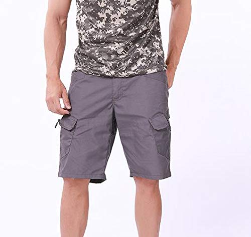 GGDK 2021 Upgraded Waterproof Tactical Shorts For Men Hiking Outdoor Cargo Hunting Shorts Ripstop Casual Multi-Pockets Short C S