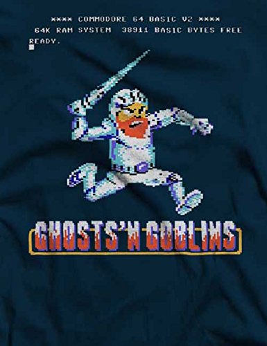 Ghosts N Goblins T-Shirt Dunkelblau-Navy M