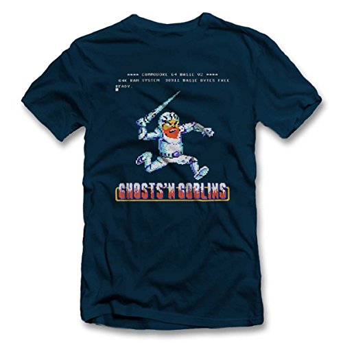 Ghosts N Goblins T-Shirt Dunkelblau-Navy M