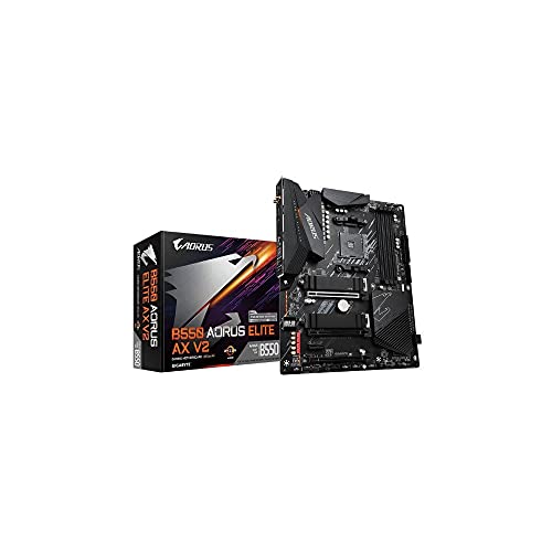 Gigabyte Aorus Elite AX V2 - Placa Base (ATX, AM4, M.2, HDMI, DP, USB 3.2)