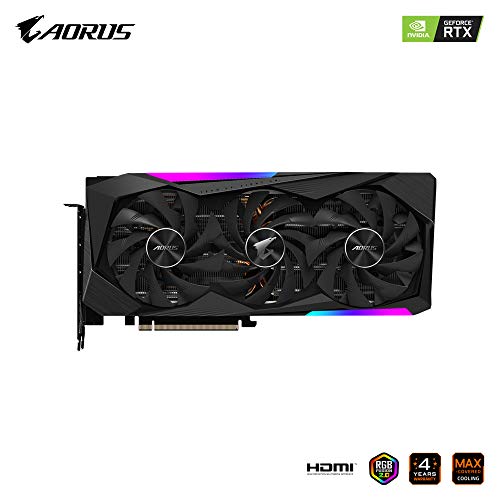 Gigabyte Technology AORUS GeForce RTX 3070 Master - Tarjeta gráfica (8 GB) (GV-N3070AORUS M-8GD)