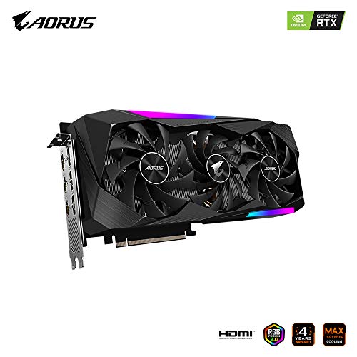 Gigabyte Technology AORUS GeForce RTX 3070 Master - Tarjeta gráfica (8 GB) (GV-N3070AORUS M-8GD)
