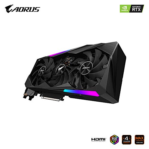 Gigabyte Technology AORUS GeForce RTX 3070 Master - Tarjeta gráfica (8 GB) (GV-N3070AORUS M-8GD)