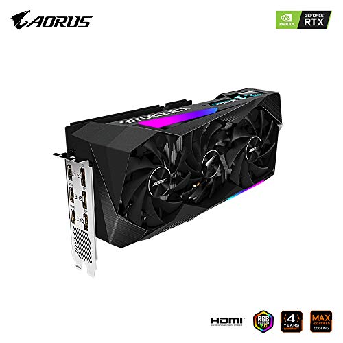 Gigabyte Technology AORUS GeForce RTX 3070 Master - Tarjeta gráfica (8 GB) (GV-N3070AORUS M-8GD)