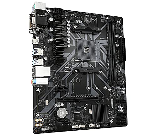 Gigabyte Technology MB B450M-S2H V2 (B450,AM4,mATX,DDR4,VGA,AMD)
