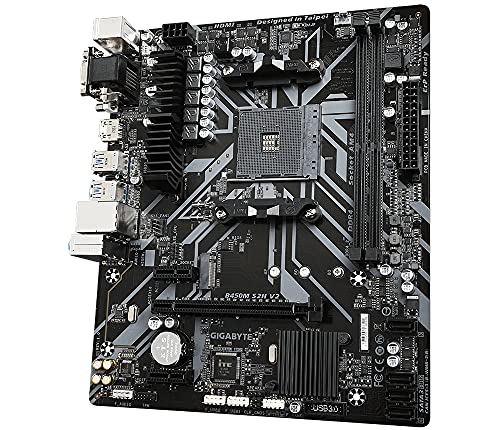Gigabyte Technology MB B450M-S2H V2 (B450,AM4,mATX,DDR4,VGA,AMD)