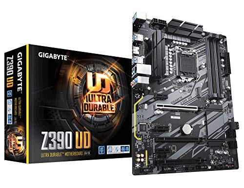 Gigabyte Technology Z390 UD - Placa base (Intel Z390, S 1151, DDR4, SATA3, M.2), color negro