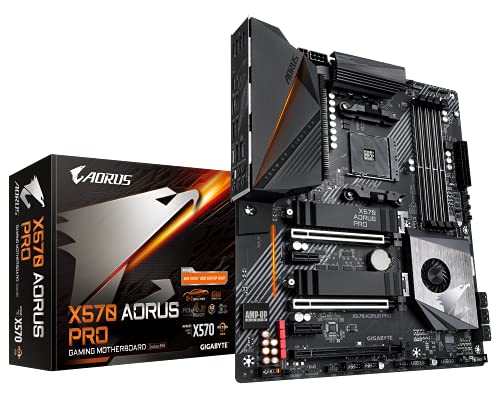 GIGABYTE X570 AORUS Pro Funda de protección Negro