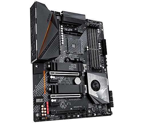 GIGABYTE X570 AORUS Pro Funda de protección Negro
