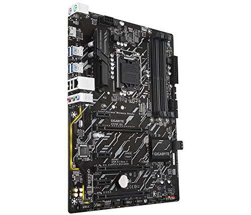 Gigabyte Z370P D3 s1151 z370 4DDR4 HDMI ATX, Talla Única, Negro