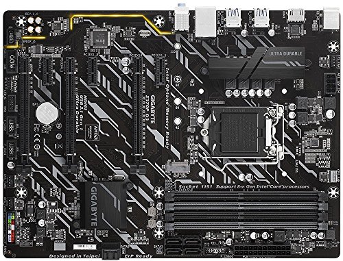 Gigabyte Z370P D3 s1151 z370 4DDR4 HDMI ATX, Talla Única, Negro