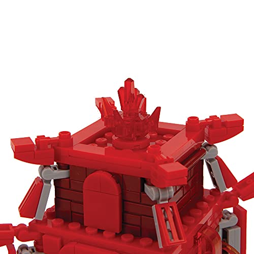 Giochi Preziosi Gormiti GRB00000 - Juego de construcción de fuego con mini personaje incluido - La fuerza llama - Para niños a partir de 4 años