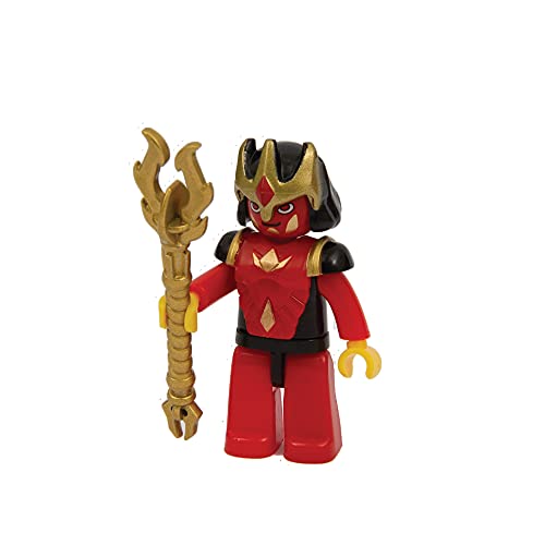 Giochi Preziosi Gormiti GRB00000 - Juego de construcción de fuego con mini personaje incluido - La fuerza llama - Para niños a partir de 4 años