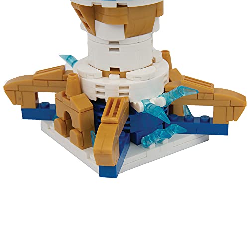 Giochi Preziosi Gormiti – Juego de construcción de hielo con minifigura incluida, el castillo glacial, para niños a partir de 4 años, GRB01000