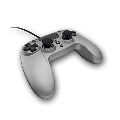 Gioteck - Mando con cable color Titanium Gioteck VX-4 (PlayStation 4)