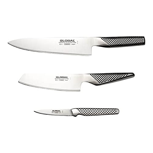 Global Juego de cuchillos de 3 piezas (G-2, GS-5, GSF-15)