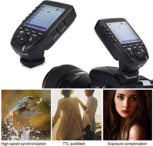 Godox Xpro-n TTL 2.4G inalámbrica X Sistema 1/8000s HSS Disparador Flash para Cámaras Nikon