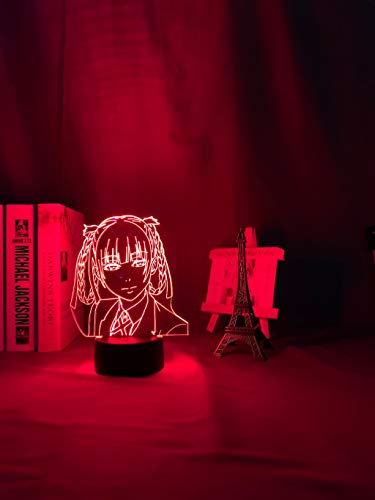 Gods Eater Burst Lámpara Luz de noche LED Lámpara de pintura 3D Lámpara de brillo de control táctil regulable,Decoración de con carga USB