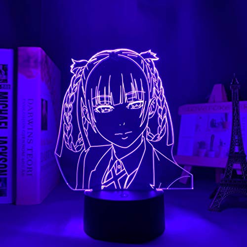 Gods Eater Burst Lámpara Luz de noche LED Lámpara de pintura 3D Lámpara de brillo de control táctil regulable,Decoración de con carga USB