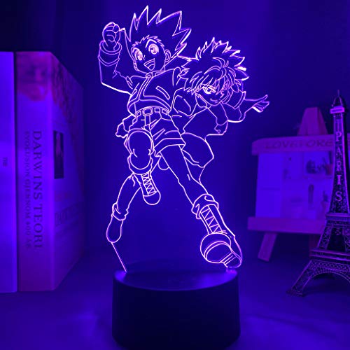 Gods Eater Burst Luz Nocturna Infantil 16 Colores Bebé Luz de Noche Suave Luz Nocturna LED Multicolor Remoto USB Recargable Regalo Dormitorio Decoración