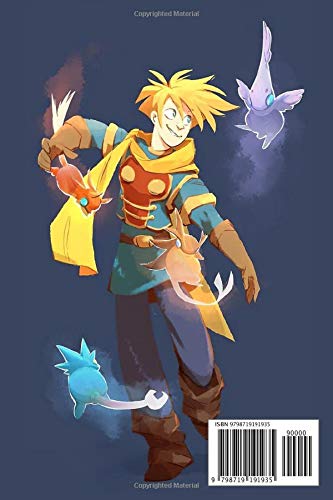 Golden Sun Isaac And Djinn Notebook: (110 Pages, Lined, 6 x 9)