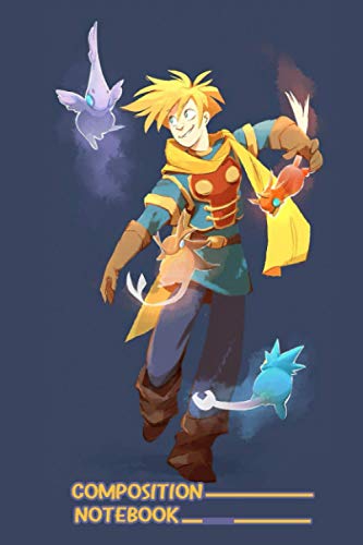 Golden Sun Isaac And Djinn Notebook: (110 Pages, Lined, 6 x 9)